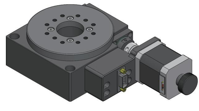 电动旋转台标准件非标订制Motorized rotary table  型号：ZXZHR-00159