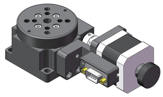 电动旋转台标准件非标订制Motorized rotary table 型号：ZXZHR-001595